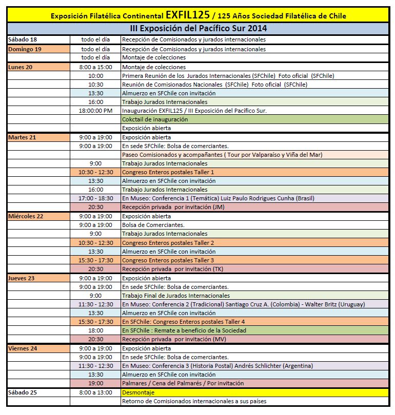 programa actividades