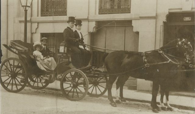 Foto Vicente Zaldo Arna y su hija Amada Zaldo Muriedas
